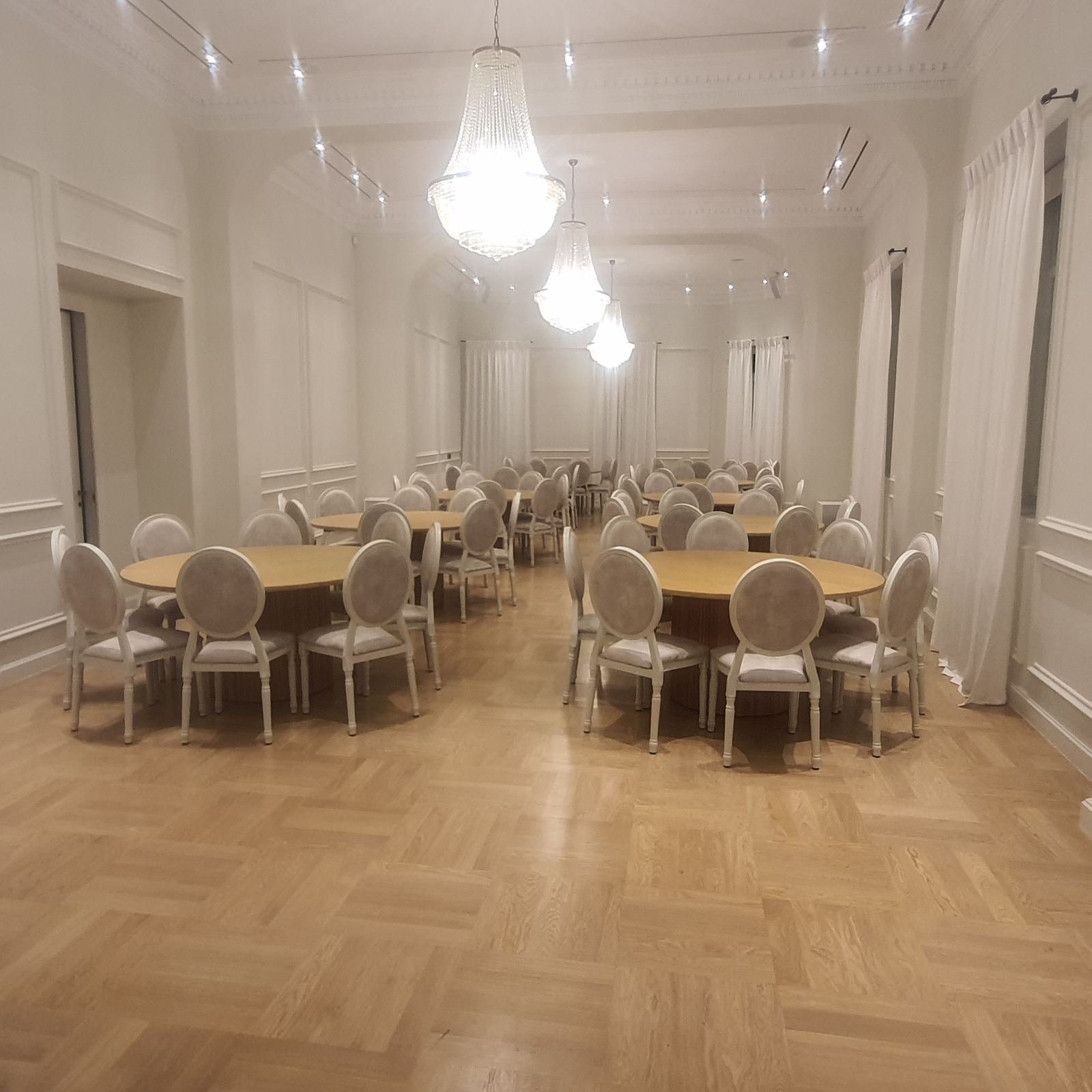 Corporate event setup